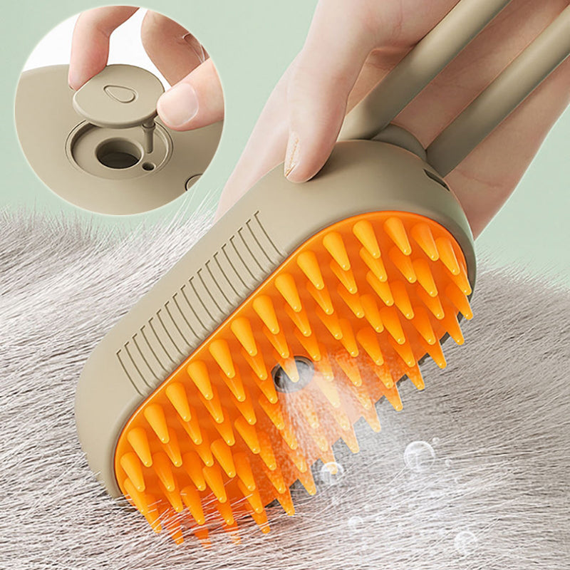 SteamGlow 3 in 1 Pet Brush
