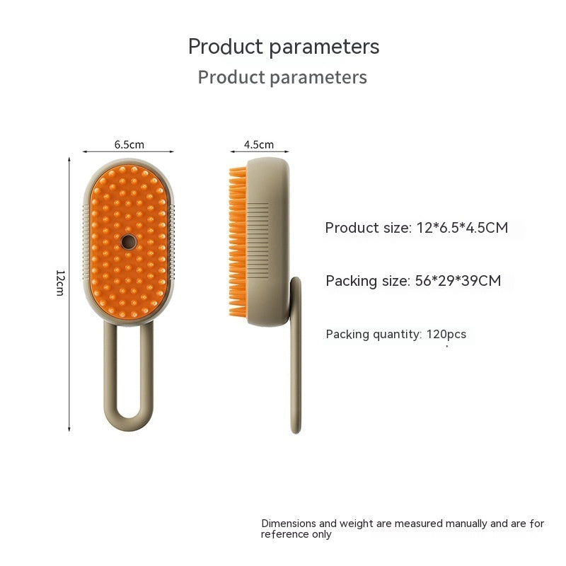 SteamGlow 3 in 1 Pet Brush