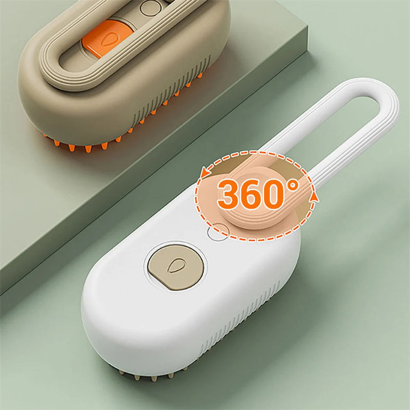 SteamGlow 3 in 1 Pet Brush