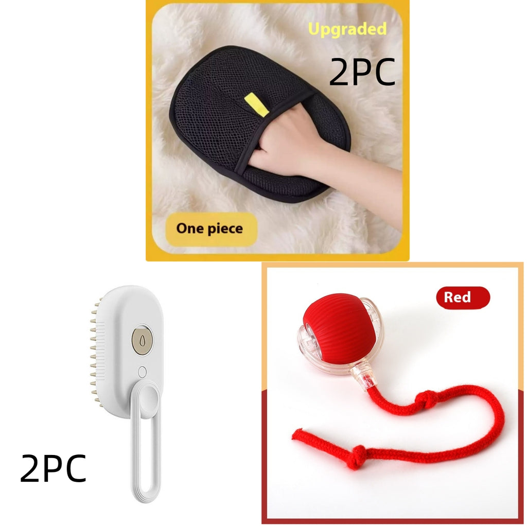 SteamGlow 3 in 1 Pet Brush